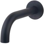 Wiesbaden Baduitloop - Rond - 20cm - 1/2inch - Zwart, Doe-het-zelf en Verbouw, Sanitair, Ophalen of Verzenden, Nieuw