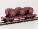 LGB 41693 LG&B®-Flachwagen mit Fässern (grootspoor), Overige typen, Nieuw, Ophalen of Verzenden, LGB