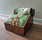 Spinmachine Vintage - Kantklosmolen+12 klosjes, Antiek en Kunst