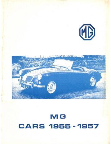 MG 1955 - 1957 (BROOKLANDS) beschikbaar voor biedingen