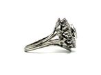 Ring - 18 karaat Platina, Witgoud - 1.15ct. tw. Diamant, Nieuw