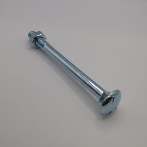 Slotbout met moer M10x120 verzinkt (50st), Doe-het-zelf en Verbouw, IJzerwaren en Bevestigingsmiddelen, Nieuw, Ophalen of Verzenden