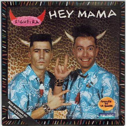 Single vinyl / 7 inch - Righeira - Hey Mama, Cd's en Dvd's, Vinyl Singles, Zo goed als nieuw, Verzenden