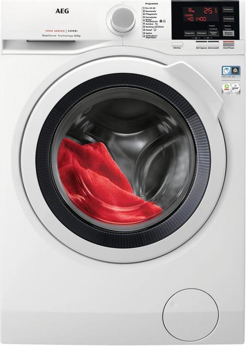 Aeg L7wba60680 Was-droogcombi 8kg-5kg 1600t, Witgoed en Apparatuur, Was-droogcombinaties, Nieuw, 85 tot 90 cm, Ophalen of Verzenden