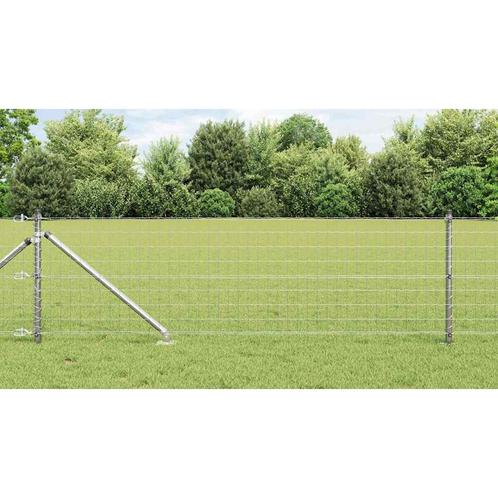 vidaXL Euro Fence met 13 Spike Post 0,6 x 50 m van, Tuin en Terras, Schuttingen, Nieuw, IJzer, Verzenden