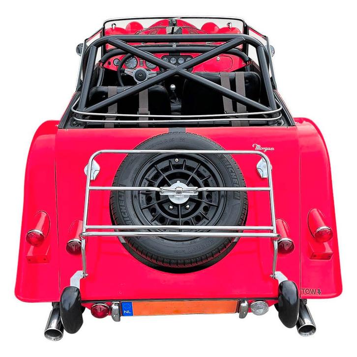 Morgan Plus 4 6 8 bagagerek/drager       Chroom, Auto diversen, Overige Auto diversen, Ophalen of Verzenden