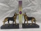 Boekensteunen (2) - Marmer, Zinklegering, Antiek en Kunst