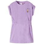 vidaXL Kinderjurk 116 lila, Verzenden, Nieuw