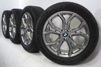 BMW X3 X4 G01 G02 694 19 inch velgen Michelin Runflat Winter, 19 inch, Gebruikt, Velg(en), Winterbanden