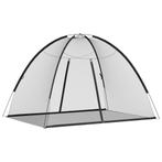 Klamboe met deuren Mongolia 220 gaas 200x150x140 cm zwart, Huis en Inrichting, Verzenden, Nieuw