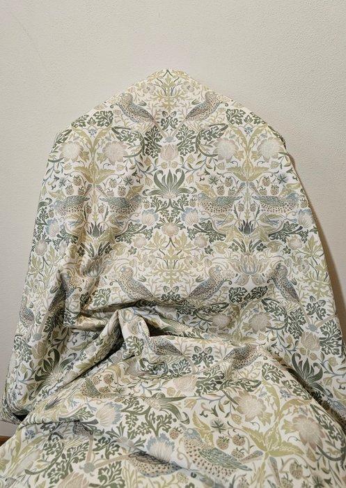 William Morris stoffen Aardbeivolger - Realistisch ontwerp, Antiek en Kunst, Antiek | Kleden en Textiel