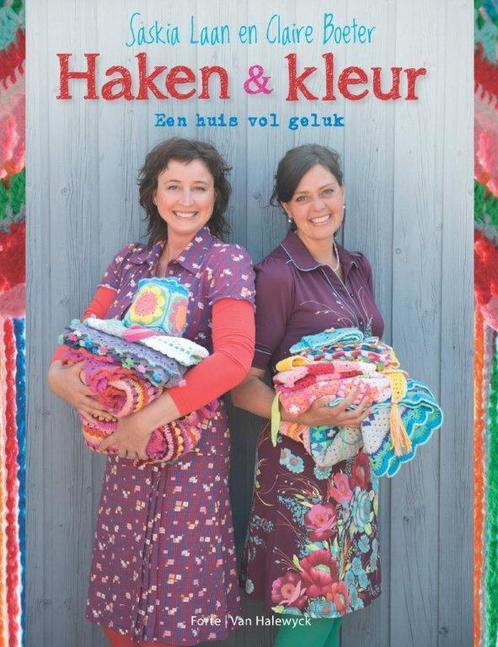 Haken en kleur 9789082039931 Saskia Laan, Boeken, Hobby en Vrije tijd, Zo goed als nieuw, Verzenden