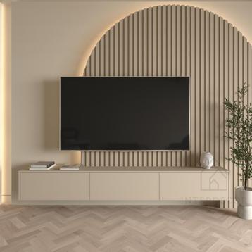 TV meubel zwevend 180cm - Elegance Collection - Dune beschikbaar voor biedingen