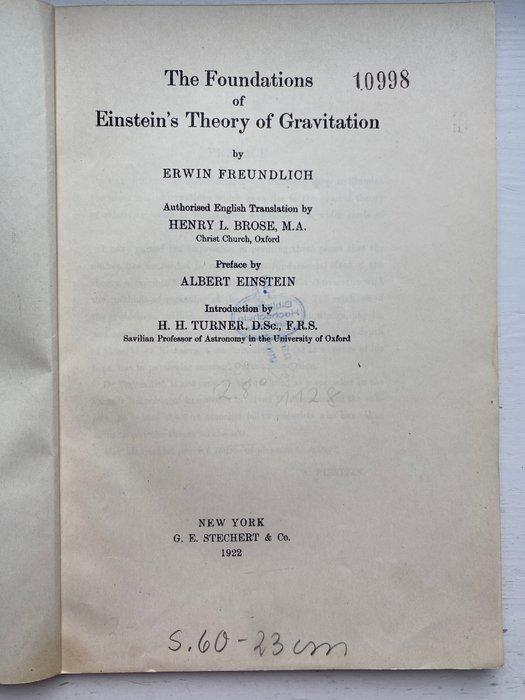 Erwin Freundlich/ Albert Einstein - Einsteins Theory of, Antiek en Kunst, Antiek | Boeken en Bijbels