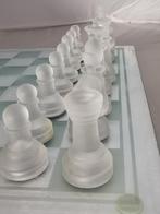 Schaakspel - Luxury Chess glass, Nieuw