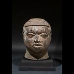 Koninklijk hoofd van Ifé - Bronze ancien - Yoruba - Nigeria, Antiek en Kunst