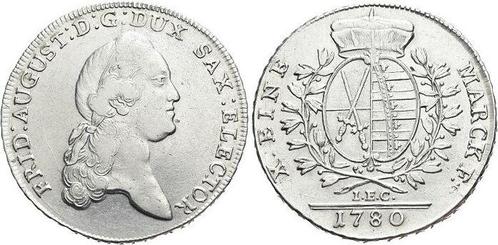 Konventionstaler, daalder 1780 Sachsen-albertinische Lini..., Postzegels en Munten, Munten | Europa | Niet-Euromunten, Verzenden
