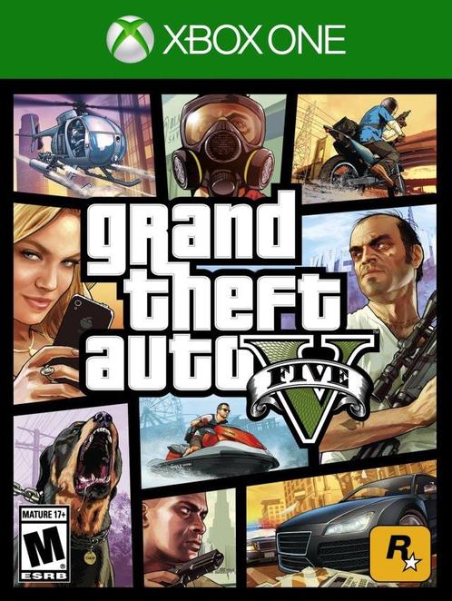 Grand Theft Auto 5 (GTA V) (Xbox One), Spelcomputers en Games, Spelcomputers | Xbox One, Gebruikt, Verzenden
