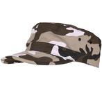 Veldpet camouflage zwart/wit urban-57cm NIEUW, Kleding | Heren, Hoeden en Petten, Ophalen of Verzenden, Nieuw
