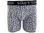 Boxershort - SQOTTON® - Doolhof - Grijs, Kleding | Heren, Ondergoed, Verzenden