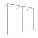 Steigerbuis Pergola Zagreb | Staal 48.3 mm | Wand | DIY | Do, Ophalen of Verzenden, Nieuw