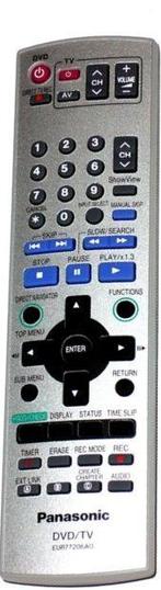 Afstandsbediening Panasonic eur7720ka0 dmr-e53eg dmr-e555eg, Ophalen of Verzenden, Nieuw, Origineel