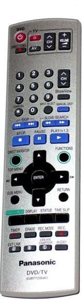 Afstandsbediening Panasonic eur7720ka0 dmr-e53eg dmr-e555eg, Audio, Tv en Foto, Afstandsbedieningen, Origineel, Nieuw, Ophalen of Verzenden