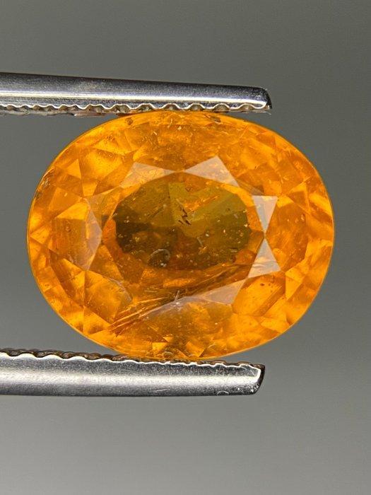 1 pcs Oranje Spessartiet - 4.81 ct - nternational Colored, Sieraden, Tassen en Uiterlijk, Edelstenen
