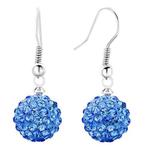 Fako Bijoux® - Oorbellen - Disco Dots - Hanger - Blauw, Sieraden, Tassen en Uiterlijk, Oorbellen, Verzenden, Nieuw