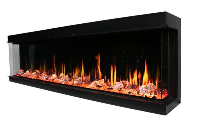 1,2 En 3 Zijdige Elektrische Haard 60 Inch 153 Cm, Huis en Inrichting, Haarden