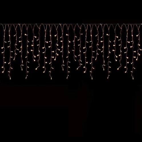 Led gordijn kerst - 10 meter - Warm wit - 400 leds, Diversen, Kerst, Ophalen of Verzenden