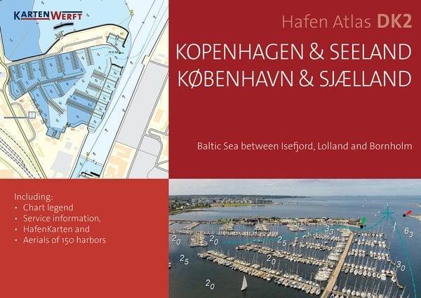 Zeekaart Atlas DK2: Kopenhagen und Seeland, Watersport en Boten, Navigatiemiddelen en Scheepselektronica, Ophalen of Verzenden