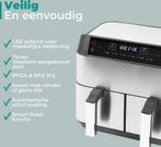 2dekans | Niceey Dubbele Airfryer XXL - Twee Kookvakken -, Ophalen of Verzenden