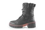 Mustang Veterboots in maat 39 Zwart | 10% extra korting, Kleding | Dames, Schoenen, Verzenden, Zwart, Overige typen, Zo goed als nieuw