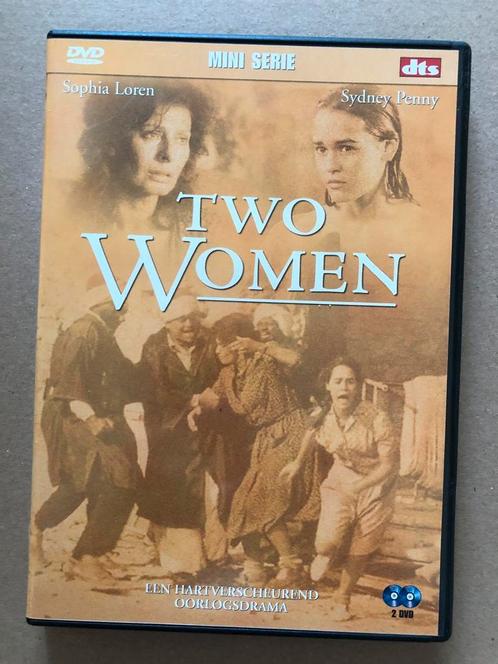 Mini-serie - Two Women - La Ciociara - 1989 - Sophia Loren, Cd's en Dvd's, Dvd's | Tv en Series, Zo goed als nieuw, Drama, Vanaf 16 jaar