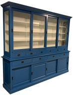 Buffetkast briljantblauw Blaricum 265cm, Ophalen of Verzenden, Nieuw