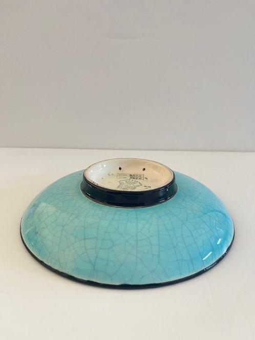 Longwy - Wandbord - Coupe/Assiette - Aardewerk, Emaille, Antiek en Kunst, Antiek | Glas en Kristal