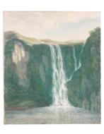 Deutsche Schule (XIX-XX) - Wasserfall