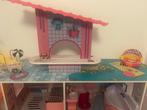 Autre - Poppenhuis Dollhouse moderne avec toboggan et, Antiek en Kunst