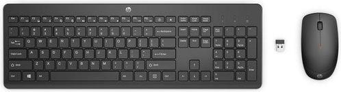 HP 230 - Draadloos Toetsenbord met Muis - Azerty - Zwart, Computers en Software, Toetsenborden, Nieuw, Verzenden