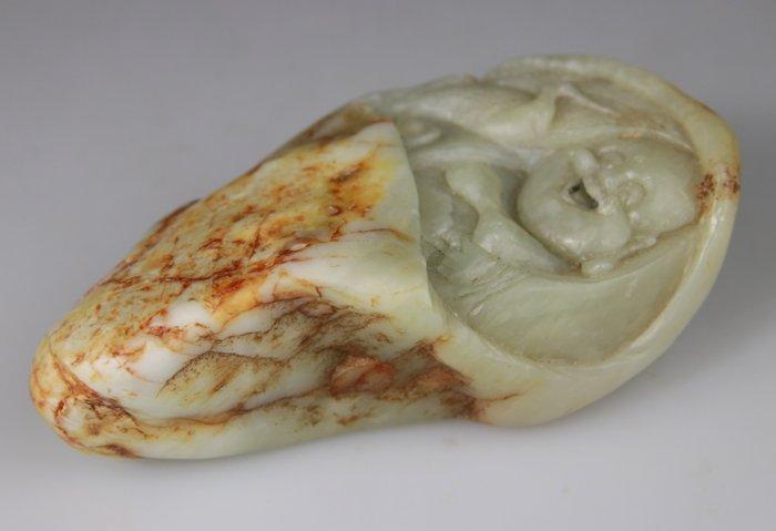 Lachende Boeddha - Beeldje, sculptuur, gesculpteerd - Licht, Antiek en Kunst, Antiek | Overige Antiek