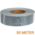 Reflecterende tape ECE R104 WIT 50 meter, Auto-onderdelen, Vrachtwagen-onderdelen, Nieuw, Ophalen of Verzenden