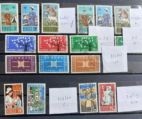Cyprus - Verzameling postfris en gestempeld tussen 1960 en, Postzegels en Munten, Postzegels | Europa | UK