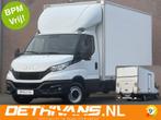 Iveco Daily 35S14 140PK Bakwagen + Laadklep 20m³, Auto's, Bestelauto's, Iveco, Wit, Nieuw, Lease