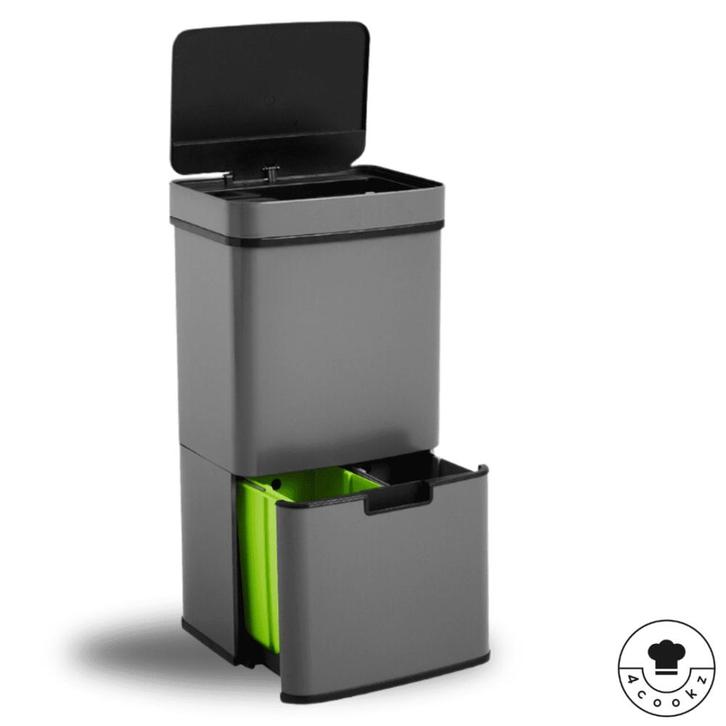 4goodz Smart Waste afvalbak afvalscheiding prullenbak met, Huis en Inrichting, Woonaccessoires | Prullenbakken, Nieuw, Verzenden