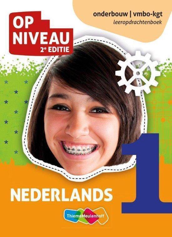 9789006921540 Op Niveau 1 Nederlands onderbouw vmbo-kgt L..., Boeken, Schoolboeken, Zo goed als nieuw, Verzenden