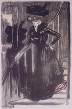 Trap - Litho Kees van Dongen (lijst optie, lithos), Verzenden
