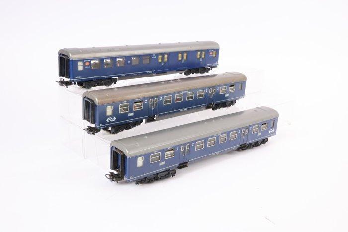 Märklin H0 - 4048/4049 - Modeltrein personenwagen (3) - Drie, Hobby en Vrije tijd, Modeltreinen | H0