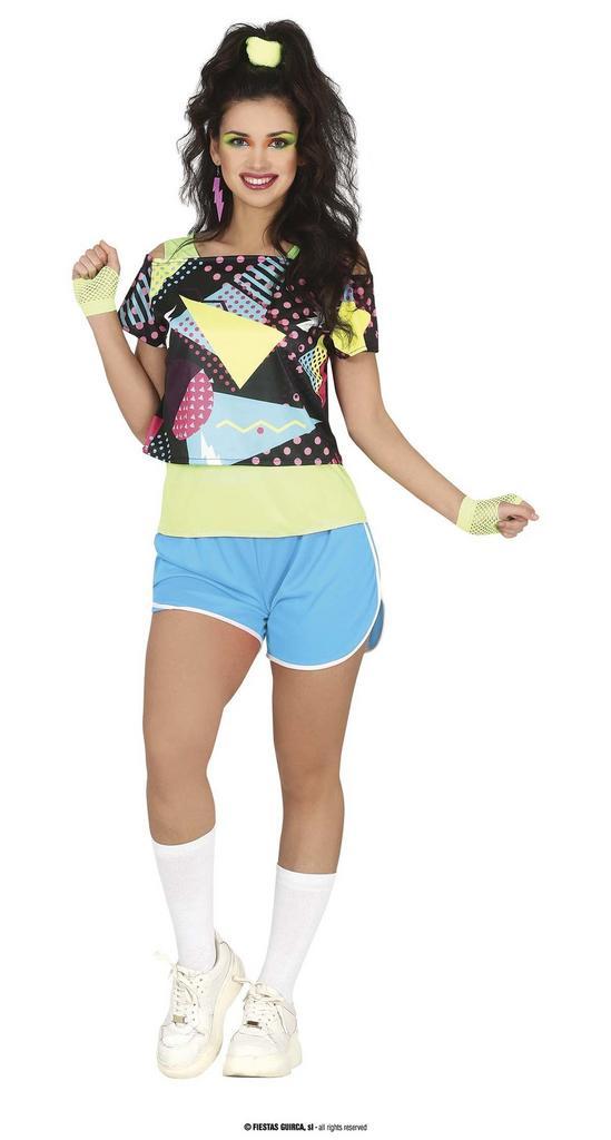 80s Gymnast Dames Kostuum, Kleding | Dames, Carnavalskleding en Feestkleding, Nieuw, Ophalen of Verzenden