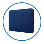 Laptop sleeve 14,6 inch donker blauw, Computers en Software, Laptophoezen, Nieuw, Ophalen of Verzenden, PCM Neutraal